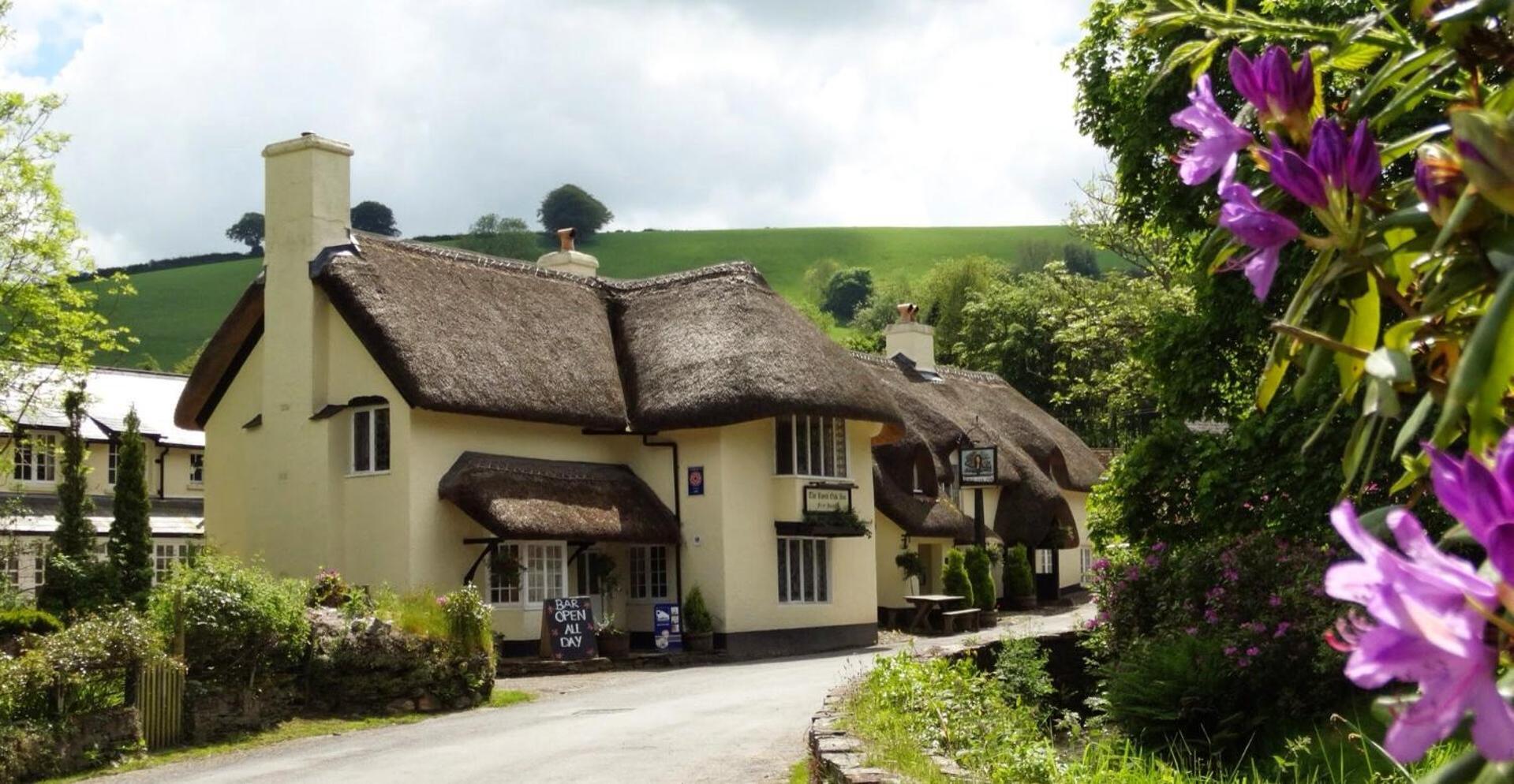 Hotel The Royal Oak Exmoor Winsford  Exterior foto